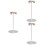 3Pcs Silver Gaming Headphone Hanger Stable Headset Display Bracket 6