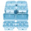 Home Centre Egg Boxes Trays 40 Pieces Box Holds 6 Eggs Recyclable Biodegradable Cardboard Blue 1