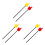 6Pcs Assorted Color Plastic Finger Pointers for Party Classroom Use 9