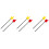 6Pcs Assorted Color Plastic Finger Pointers for Party Classroom Use 4