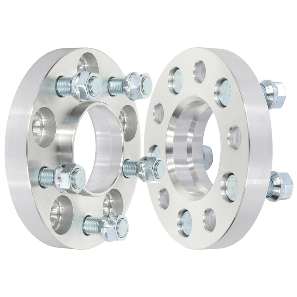 20Mm Hubcentric Wheel Spacers 5X4.5 14X1.5 Studs For Ford Mustang 20152018, Cnc Aluminum, Aggressive Stance 9099447412294