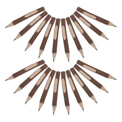 80Pcs Wooden Tree Twig Pencils Rustic Bark Design Smooth Writing 2
