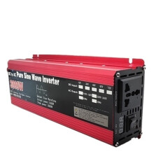 Pure Sine Wave Inverter 3000W 12V/24V to 220V with LED Display and Overvoltage Protection