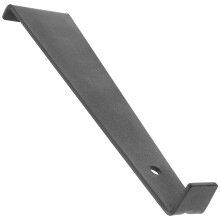 3Pièces Kit Installation Sol Barres Acier Noir Pour Parquet Vinyle