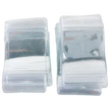 100Stk Transparente PVC Schmuck Beutel Zur Sicheren Lagerung