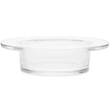 2Pcs Transparent Glass Wax Melt Warmer Bowl Replacement for Daily Use