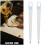 2Pièces Stylet Cranté Métal Pour Fabrication De Cartes 7