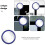 2 Pcs Cubicle Mirror To Behind You Computer Office 7