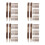80Pcs Wooden Tree Twig Pencils Rustic Bark Design Smooth Writing 9