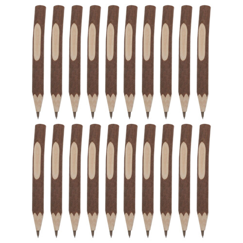 80Pcs Wooden Tree Twig Pencils Rustic Bark Design Smooth Writing 1