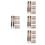 80Pcs Wooden Tree Twig Pencils Rustic Bark Design Smooth Writing 7
