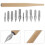 2Sets Replacement Dip Pen Nibs Ink Dipping Wooden Handle for Sketching 11