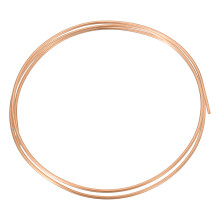 sourcing map T2 Copper Tubing 0.04" ID x 3/32" OD x 3.28Ft, 99% Pure Copper Refrigeration Tube Seamless Flexible Coil Pipe for HVAC System, Air Condi