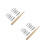 2Sets Replacement Dip Pen Nibs Ink Dipping Wooden Handle for Sketching 10