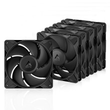 ARCTIC P14 Pro PST - 5 Pack - Powerful Premium Fan, 140 mm PWM Fan with Y-Cable Splitter, 400-2500 rpm, 0 rpm