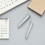 2Pièces Stylet Cranté Métal Pour Fabrication De Cartes 5