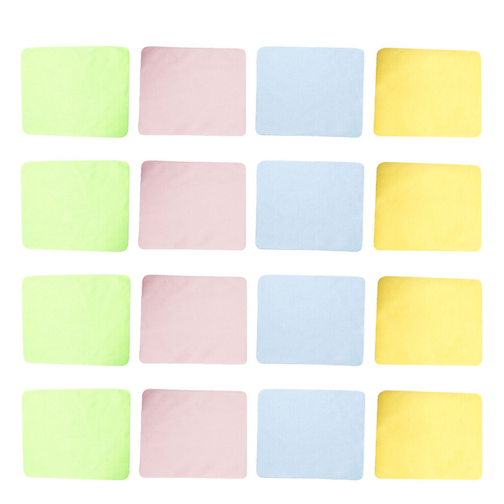 Totority 60Pcs Lens Cleaning Cloths Microfiber Easy Wash Assorted
