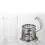 2Pcs Multipurpose Silver Coffee Pot with Heat Resistant Filter 9