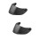 2Pcs Coffee Motorcycle Windproof Shield Pc Visor for Riding 7