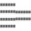 300Pcs White Tipped Oval Eyeshadow Brushes for Daily Makeup Use 7