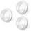 Set Of 3 Duct Connector Flange Ventilation System Pipe Connection 6