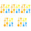 5Sets Plastic Sand for Kids Durable Assorted Color Sand Toy Set 4