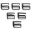 18Pcs Black Alloy Buckle Strap Clips Adjustable for Bag and Backpack 1