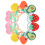 50St ABS Hondenscrunchies Elastische Ponytail Haarbandjes Multikleur 2