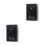 2Pcs Wall Mounted Black Iron Letter and Newspaper Box 6