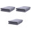 3Pcs Painting Felt Pad Grey Calligraphy Mat Durable and Reusable 3