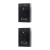 2Pcs Wall Mounted Black Iron Letter and Newspaper Box 7