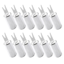 24Pcs Silver Metal Corn Holders Sturdy Kitchen Bbq Party Corn Grips