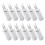 24Pcs Silver Metal Corn Holders Sturdy Kitchen Bbq Party Corn Grips 1