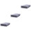 3Pcs Painting Felt Pad Grey Calligraphy Mat Durable and Reusable 5