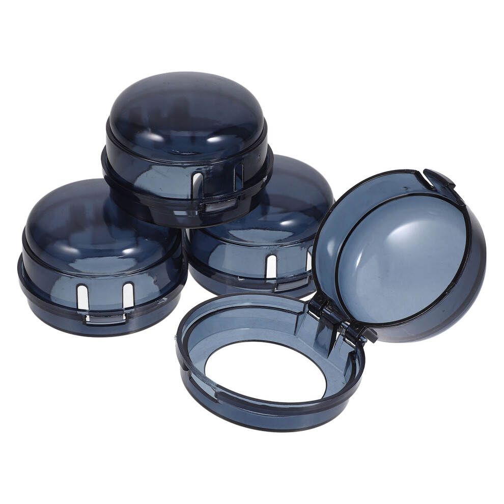 12Pcs Plastic Stove Knob Covers Childproof Gas Stove Safety Black Vaguelly