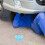 40Pcs Car Ac Valve Caps Leakproof Blue Plastic Rubber Replacement Caps 4