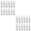 24Pcs Silver Metal Corn Holders Sturdy Kitchen Bbq Party Corn Grips 6