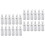 24Pcs Silver Metal Corn Holders Sturdy Kitchen Bbq Party Corn Grips 4