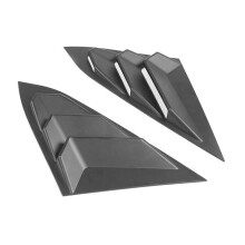 Rear Window Louvers Sporty Exterior Upgrade Privacy Heat Glare Reduction for Honda Civic 20162021