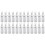 24Pcs Silver Metal Corn Holders Sturdy Kitchen Bbq Party Corn Grips 2