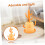 Foldable Baby Bottle Drying Rack with MultiPeg Holder, SpaceSaving and EasyClean Design for Kitchen 4