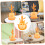 Foldable Baby Bottle Drying Rack with MultiPeg Holder, SpaceSaving and EasyClean Design for Kitchen 3