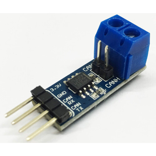 Waveshare SN65HVD230 CAN Board Connecting MCUs to CAN Network Features ESD Protection Communication Evaluation Development Board 3.3V