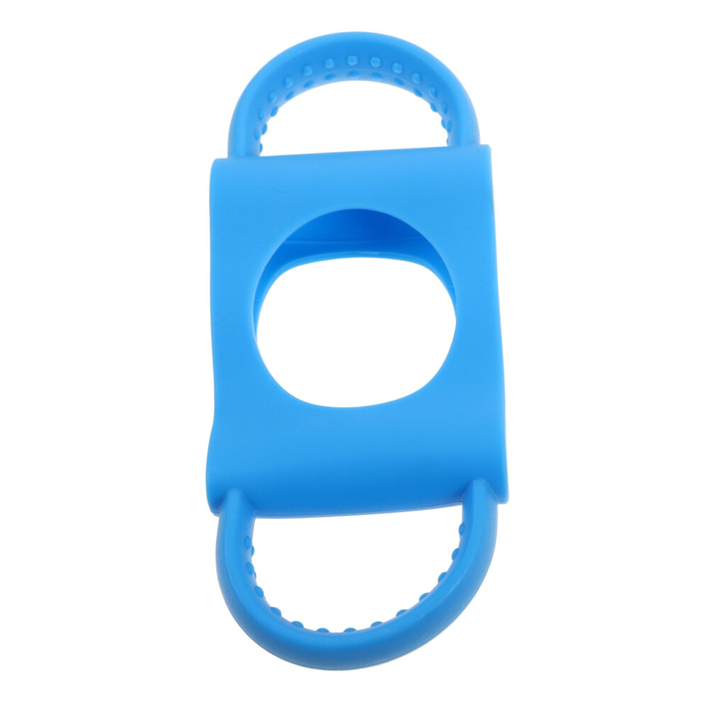 Baby Bottle Handle Grip Silicone Holder, Anti‑Slip Ergonomic Design for Wide Bottles, Easy to Clean
