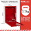 Firechief DHS2 Document Holder with Latch, Red 4