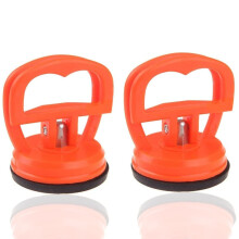 TOOLSTEK Wokin 2 Pcs Suction Cups Heavy Duty Dent Removal Kit MINI Suction Cup for Screen, Fridge and Tile Sucker Lifters Car Dent Remover Puller inc