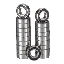 HiPicco 689-2RS Deep Groove Ball Bearings, ID 9mm x OD 17mm x Width 5mm Miniature Bearings, Double Rubber Sealed Ball Bearing Pre-Lubricated Chrome S