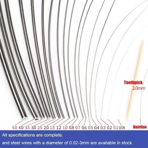 304 Stainless Steel Wire - 1.4mm, 32.8Ft Soft, Rustproof, Crafts & Lashing 2