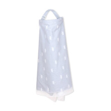 Nursing Cover for Breastfeeding Moms with Adjustable Antilift Belt, Breathable Cotton, Multi‑Use Stroller Cover
