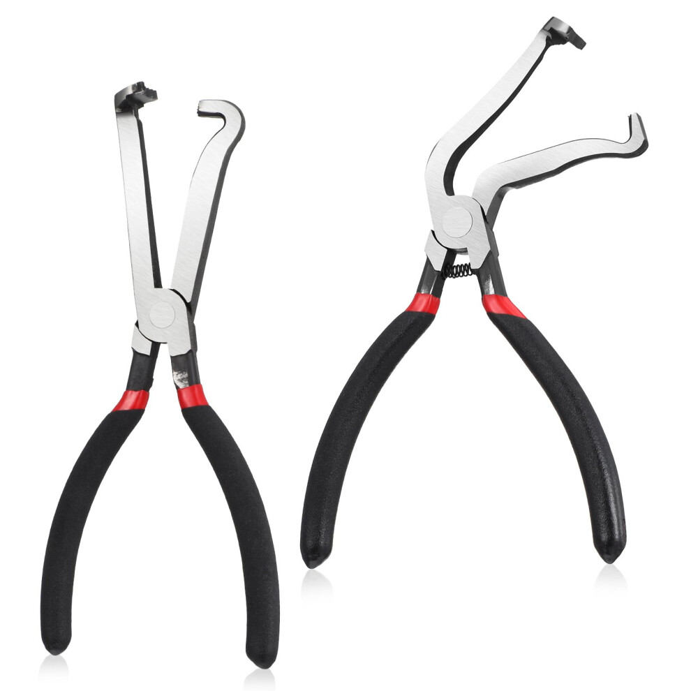 2Pcs Electrical Disconnect Pliers Set With Antislip Grip For Automotive Connector And Fuel Line Release 9113335620070